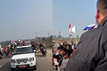 सिरहामा बालेन र काँग्रेसका समर्थकको जम्काभेट